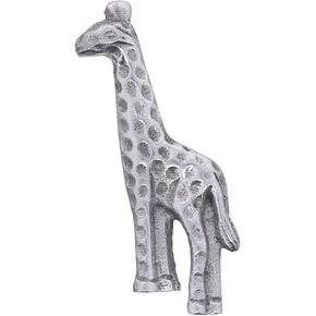 Silver Metal Napkin Weight - Giraffe