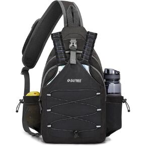 G4Free Pickleball Bag, Crossbody Sling Bag for Men Women, Pickleball Backpack, Pickle Ball Paddle Bag Gifts for Sports
