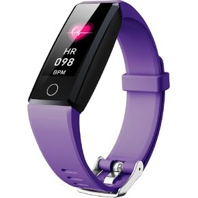 Fitness Tracker with 24 Hour Heart Rate Monitoring Sleep Monitoring Fitness Watch with Pedometer IP68 Waterproof Smart Bracelet with Step Tracker for Women Men