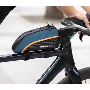 Removable Bike Frame Bag,Bike Bag Top Tube Bike Bag,Compatible With IPhone 16/15/14Pro and Phones Up To 6.9'',Waterproof Bike Frame Bag