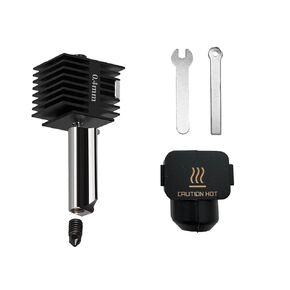 LUFOX 3D Printer Print Head Hot End Heating Block Kit with 0.4mm Hardened Steel Nozzle and Silicone Socks for Bambu Lab A1/A1 Mini