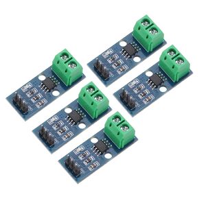 MECCANIXITY 5pcs ACS712 Current Sensor Module 30A Range Hall Effect Current Sensor Current Measuring AC/DC for Detecting Current