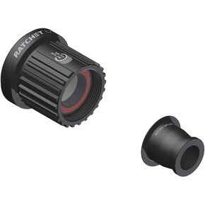 DT Swiss Ratchet EXP Freehub Body - Shimano Micro Spline, Light, Aluminum, Sealed Bearing, Kit w/ End Cap, 12 x 142/148 mm