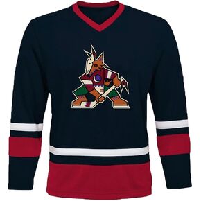 Outerstuff Arizona Coyotes Boys Size 4-18 Team Logo Jersey Shirt