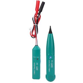 MS6812 Telephone Phone Wire Network Cable Tester Line Cable for Installing Debugging Maintaining Telephone Line (Battery Not Included)