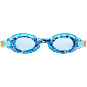 Speedo Kids Swimming Goggles with Comfortable Fit, Anti-Fog Lens, Adjustable Straps, Black (blue, Small)