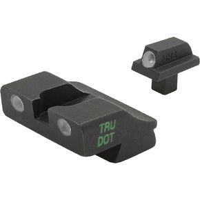 MEPRO Tru-Dot tritium Night Sights Compatible with colt Government and Commander .125 Tenon tritium dots Glow on Sight self Illuminated Meprolight Fixed Metal Sights