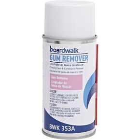 Boardwalk 353ACT Chewing Gum & Candle Wax Remover, 6oz Aerosol (Case of 12)