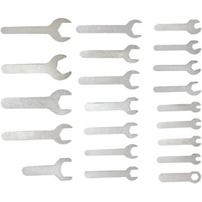 1.5-2mm Thin Brake Wrench Adjusting Offset Bolts Wrench Bicycle Tool Kit Spanner Cone Wrench Bike Cycling 4-24mm 21 Sizes