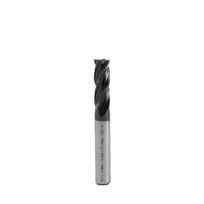 Square End Mill JESTUOUS Carbide 4 Spiral Flute Titanium Coating Drill Bits 5/16" Shank Dia.13/16" Cut Length for Milling Metal,1 Piece