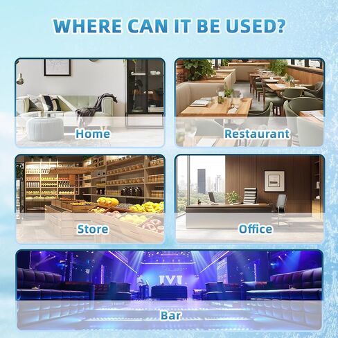 27.1 Cu.ft Commercial Cooler Merchandiser Refrigerator Energy-Efficient, Aluminum Frame, ETL, Full Glass Door Display Refrigerator, Blue White LED, Quiet, Reach-in Beverage Cooler for Restaurants,Shop in Saudi Arabia