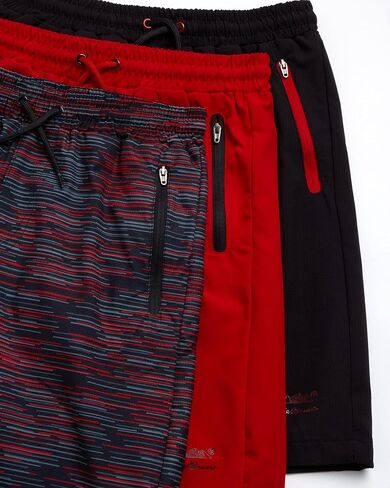 شورتات إدي باور بويز النشطة - 3 شورتات رياضية سريعة الجافة - شورتات أداء هجين للأولاد (4-16) in Kuwait