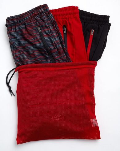 شورتات إدي باور بويز النشطة - 3 شورتات رياضية سريعة الجافة - شورتات أداء هجين للأولاد (4-16) in Kuwait