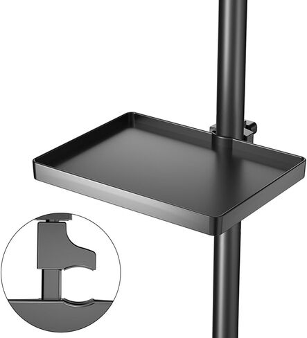 Microphone Stand Tray Clamp On Firm Rack Tray Holder Universals Microphone Stand Sound Card Tray Clip Holder Enduring in Saudi Arabia