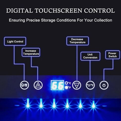 مبرد المشروبات والنبيذ - منطقة مزدوجة، مدمج وقائم بذاته، يحمل 54 علبة و20 زجاجة، تحكم مستقل في درجة الحرارة، ضاغط هادئ مطور in Kuwait