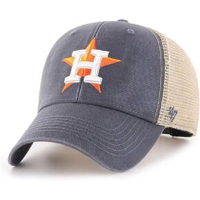 قبعة '47 MLB Flagship Wash Mesh MVP قابلة للتعديل، مقاس واحد للبالغين يناسب الجميع (سياتل مارينرز، مقاس واحد، البحرية العتيقة)