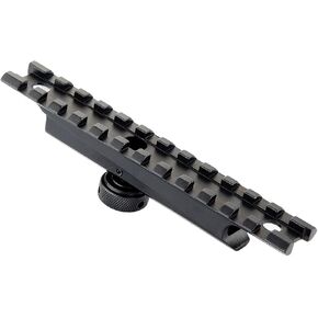 Tactical Aluminum 12 Slots Picatinny Rail 20mm Scope Mount Weaver Rail with Stanag and Weaver Dimensions for Outdoor Sport