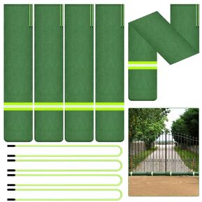 4PCS Sand Bags for Flooding, Reusable Quick Dam Flood Barriers for Home & Outdoor Water Barrier with Elastic Band, 4'X 7" Flood Prevention Sandbag Thickened Canvas Sand Bags with Sand Shovel