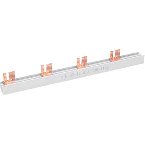 نوع دبوس النحاس بسبار 3P 12 الطريق 63а PVC جيدة الموصلية لصندوق توزيع قاطع الدائرة 230 إلى 415 فولت والأسلاك والكابل