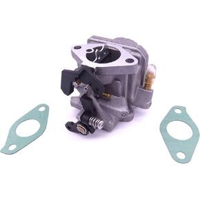 Boat Engine 3303-8M0053668 8M0053669 804766T03 804766A04 804766A05 803522T1 803522T2 Carburetor Assy and 27-803508013 Carburetor Gasket for Mercury Mariner 4-Stroke 6HP Outboard Motor