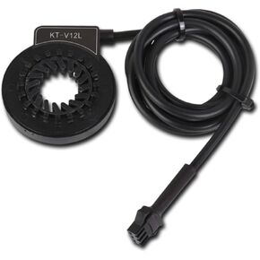Pedal Assist Sensor, Electric ycle Pedal 12 Magnets E Bike PAS System Assistant Sensor Speed Sensor Electric Bike Power Pedal Assist Sensor for Mountain Bike Accessories