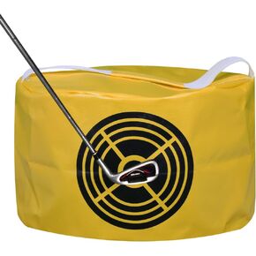 Scott Edward Golf Smash Bag Golf Impact Bag, Power Smash, Hitting Pocket, Golf Practice Swing Tool Waterproof Durable PVC Fabric