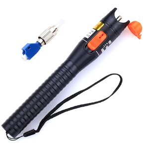 10KM Visual Fault Locator Fiber Optic Cable Tester VFL with FC Male to LC Female Adaptor