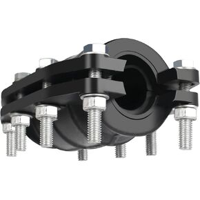 Pipe Repair Clamp Leak Sealer, 3/4 Inch Water Pipe Clamp Repair Kit, for Emergency Pipe Repair of OD 20MM Plastic and Metal Pipes