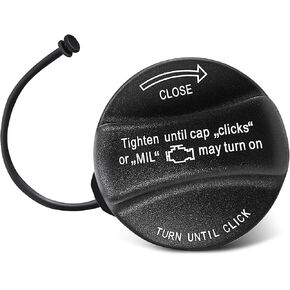 Gas Cap, Fuel Tank Cap Compatible with 2002-2018 Mini Cooper, BMW E39 E46 E60 E90 E92-128i 320i 325i 328i 328xi 330i 330xi X1 X3 X5 Z4 M3, More # OE 16117222391, 10844