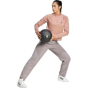 adidas Women's Train Essentials Quarter-Zip Track Top