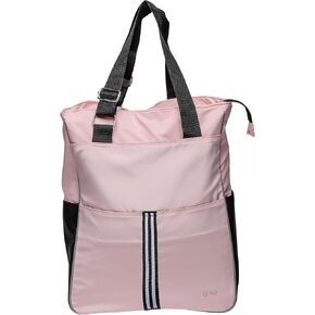 Glove It Tennis Tote Bag, Tennis Bag for Women, Ladies Sports Shoulder Bag, Large Tote with 6 Pockets, fits 2 Rackets.