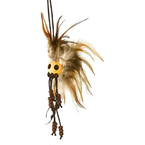Ikaika Hawaiian Warrior Helmet Natural 1 Inch
