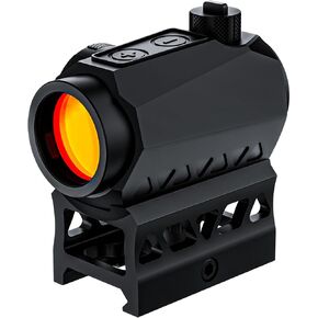 Red Dot Sight,Motion Awake 1X20mm Tactical Red Dot 2 MOA Red Dot Optics 10 Brightness Settings with Co-Witness Riser and Low-Profile Mount