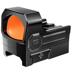Red Dot Sight- AZV 3 MOA Reflex Red Dot Optics w 10 Brightness Setting for Rifles, Durable Shake-Awake Parallax-Free Aluminum Sight for Handgun, Picatinny Mount Included