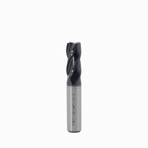 Square End Mill JESTUOUS Carbide 4 Spiral Flute Titanium Coating Drill Bits 1/2" Shank Dia.1 Cut Length for Milling Metal,1 Piece