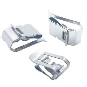 20mm Stainless Steel Cable Clips Trailer Frame Wire Clips (30 Pieces)