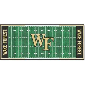 Fanmats 19558 COL -Wake Forest Demon Deacons Field Runner Rug - 30in. x 72in.
