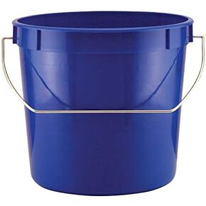 Leaktite Plastic Pail Poly 2-1/2 Qt Blue Pack of 30