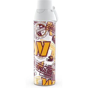 Tervis Venture Lite NFL Washington Commanders - All Over Made in USA Double Walled Insulated Tumbler Travel Cup Keeps Drinks Cold & Hot, 24oz Water Bottle, Classic