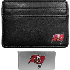 Siskiyou Sports NFL Tampa Bay Buccaneers Weekend Wallet & Money Clip, Black, One Size