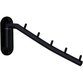 Wall Mounted Wall Folding Clothes Hanger Rack, Detachable Sturdy Swing Arm Coat Hanger Stainless Steel Clothes Hook, Laundry Room Space Saving Clothing Hanging System Heavy Bathrooms Rack Towel Hanger
