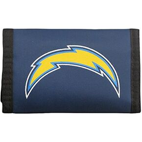 Rico Industries NFL Los Angeles Chargers Nylon Trifold Wallet