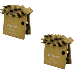 Two Pairs Zoom MTB Bike Mental Brake Pads for HB-875 HB-870 HB-100 Shimano M595 M596 M585 M775 M355