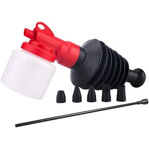 Powder Duster | Diatomaceous Earth Duster | 6 Nozzles for Universal Application of Insecticide Dust