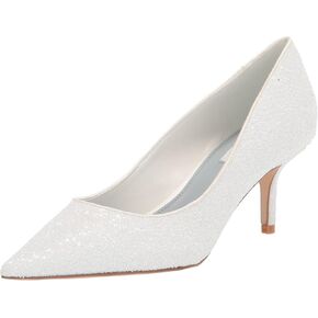 Nine West Women's Arlene Pump, Cream Leather 153, 9