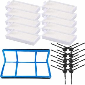 Replacement Parts for ILIFE V3, V3s, V3s pro, V5, V5s, V5s pro Vacuum Cleaner, ILIFE Robot Vacuum Replacement Parts Ilife Vacuum Filters