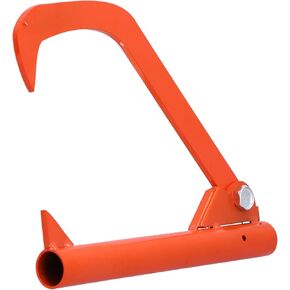 Timber Claw Hook, Steel Logging Cant Hook Logging Cant Hook Log Roller Tool Timber Claw Hook Log Hauler for Timberjack Moving and Lifting Large Logs