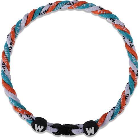 Premium Sports Baseball Necklaces for Outfit/Sport field, Classic Sports Fan Baseball Necklace w/Triple Rope Twisted Tornado Design in Saudi Arabia