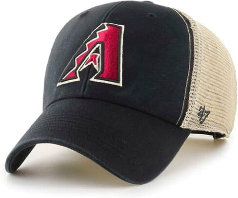 قبعة '47 MLB Flagship Wash Mesh MVP قابلة للتعديل، مقاس واحد للبالغين يناسب الجميع (سياتل مارينرز، مقاس واحد، البحرية العتيقة) in Kuwait