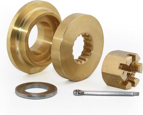 CAPTAIN Hardware Hub Kits Installation fit Suzuki Outboard Propellers,Thrust Washer/Spacer/Washer/Nut/Cotter Pin Included in Kuwait